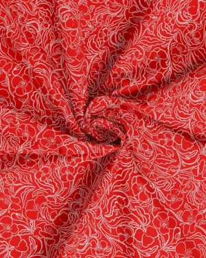 Tissu Beau Coquelicot – Rouge
