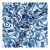 Tissu pivoines bleues
