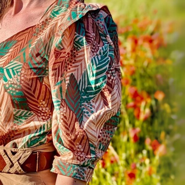 Manche patron de blouse
