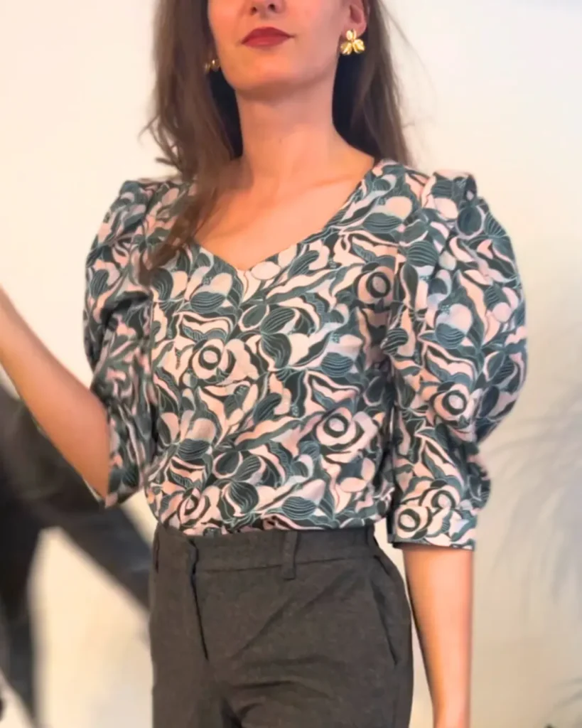 patrons de couture de blouses faciles à coudre niveau débutant