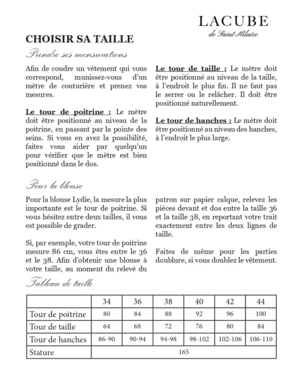 La Blouse Lydie, débutante et stylée - T34/44 – Image 8