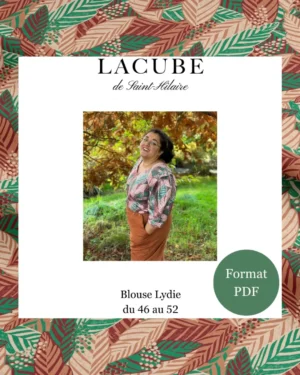 Patron Blouse Lydie – T46-52 – PDF