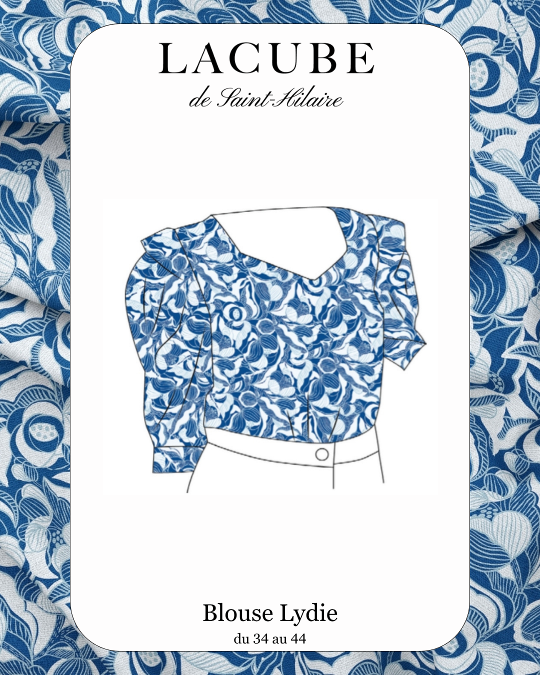 La Blouse Lydie, débutante et stylée - T34/44
