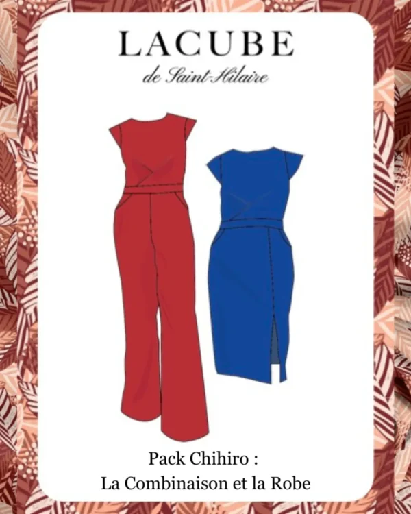 Pack Chihiro : la combinaison et la robe, patron de couture