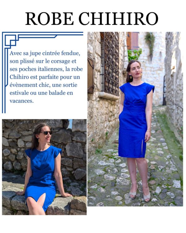 robe patron de couture raffiné