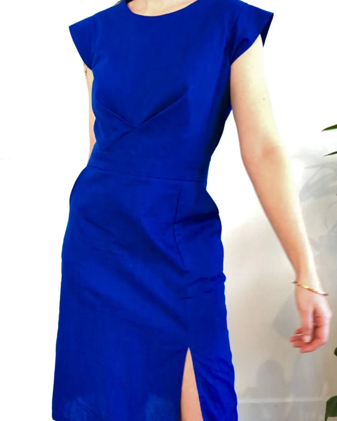 Patron De Couture Style Arc - Robe Fourreau Sans Manches Avec Poches - Tailles 46 à 48 (18-30 US) - Instructions En Anglais
