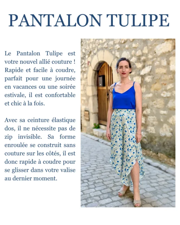 Pantaln Tulipe fluide niveau débutant