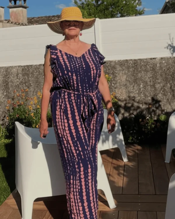 Combinaison patron de couture fluide grandes tailles