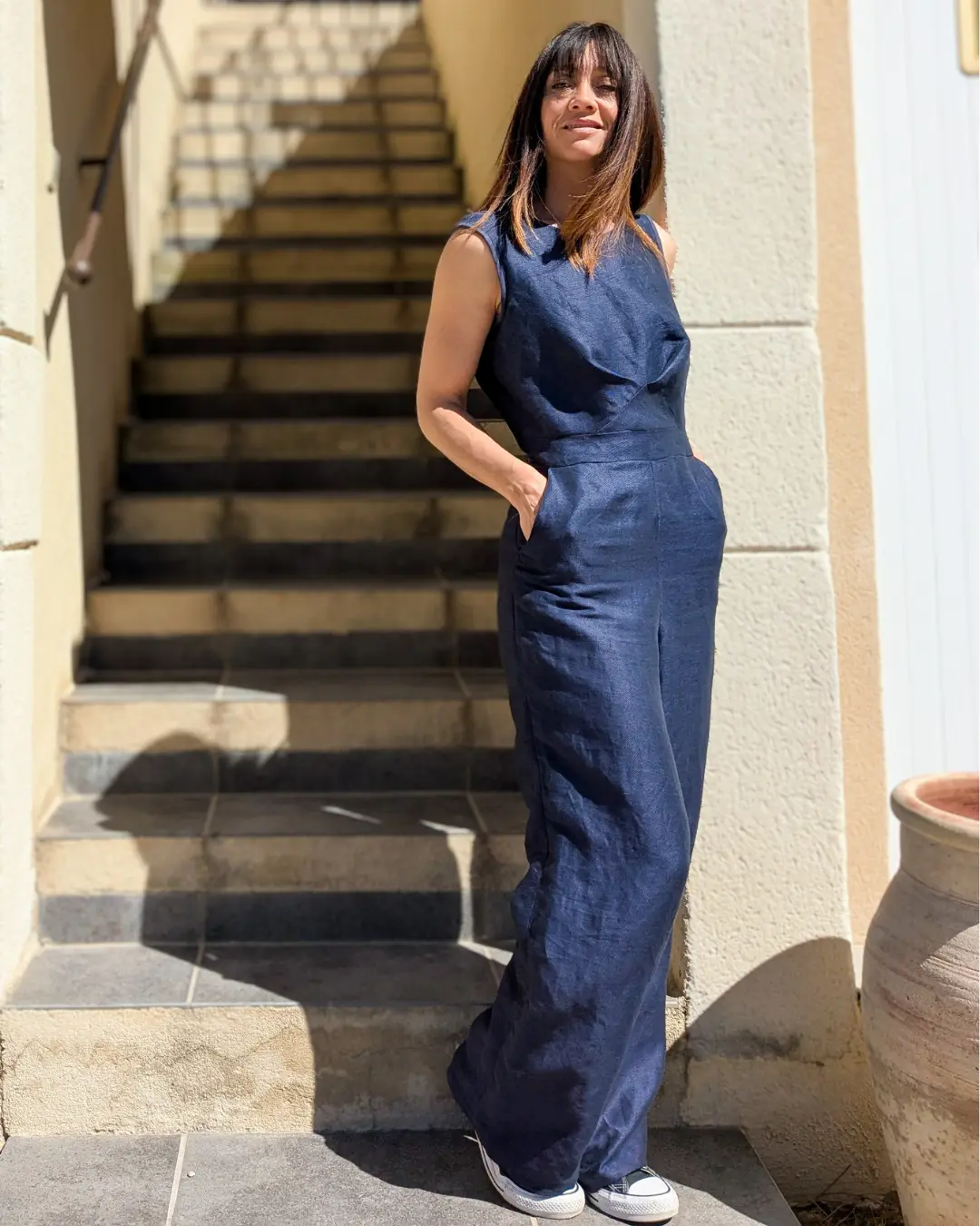 Combinaison Chihiro, patron de couture en jean