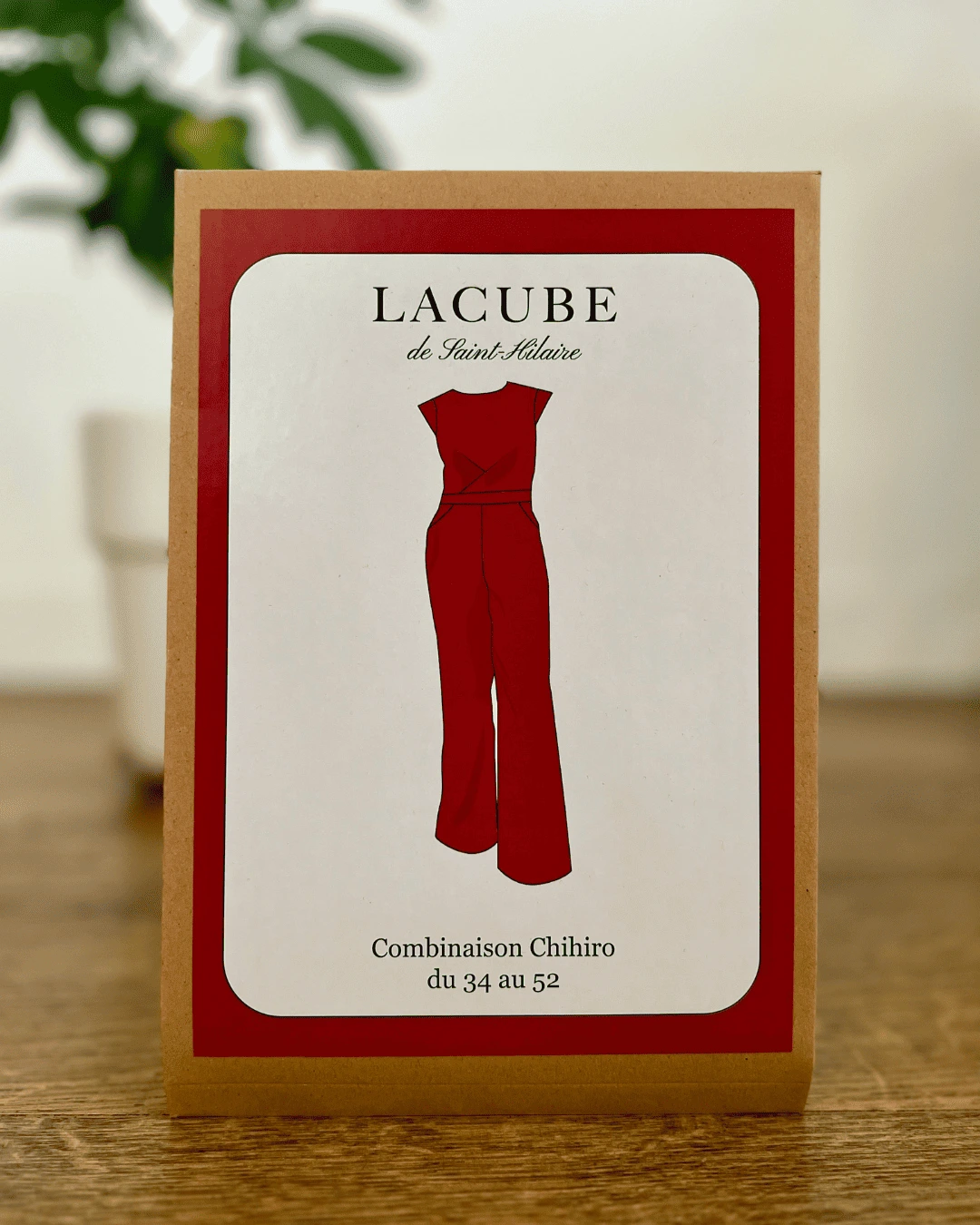 Patron de couture format pochette de la combinaison Chihiro