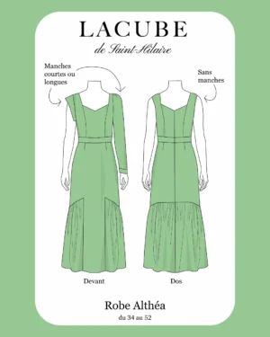 La Robe Althéa – Robe chic pour cérémonie, mariage et baptême