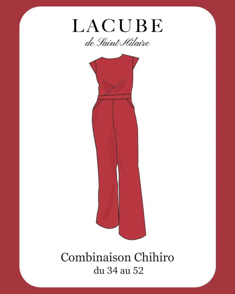 Combinaison femme Combi Chihiro – patron couture élégant et polyvalent | Lacube de Saint-Hilaire