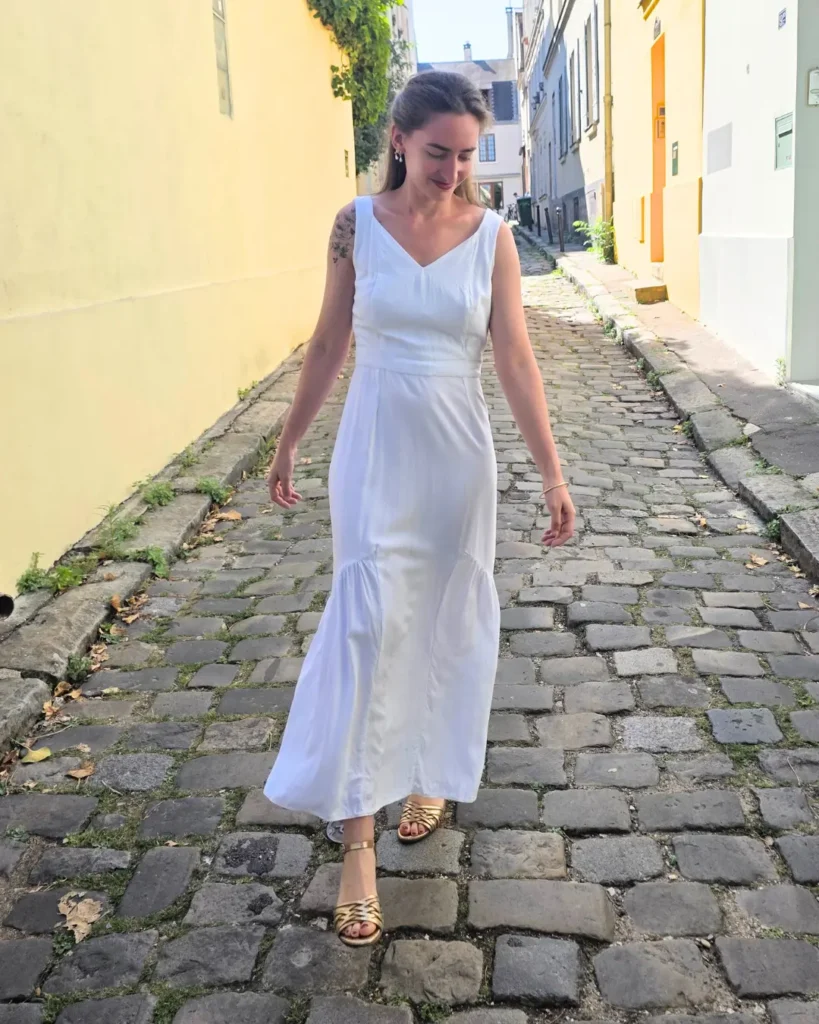 Patron de couture robe pour mariée, demoiselle d'honneur et témoin, facile à coudre