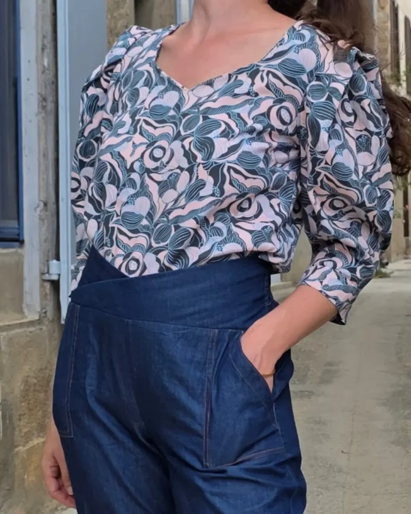 Cadeau cousu main : pack de patrons de couture pantalon et blouse