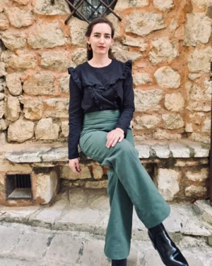 Pack couture Pantalon René + Blouse Jacqueline – Tenue intemporelle et polyvalente