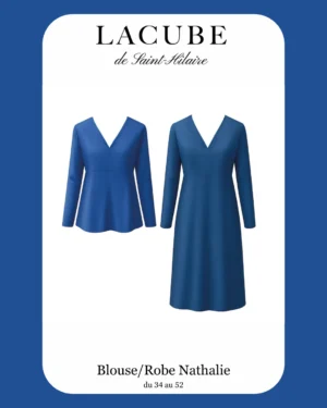La Blouse/Robe Nathalie, romantique et facile à coudre