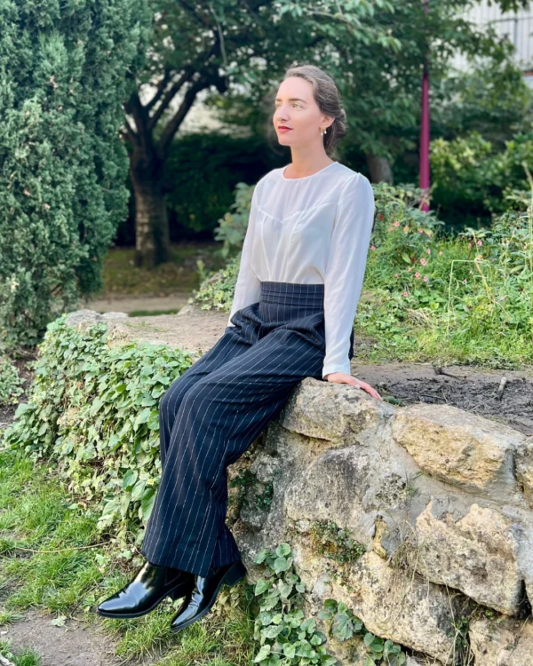 patron de couture pantalon à coudre soi même en laine