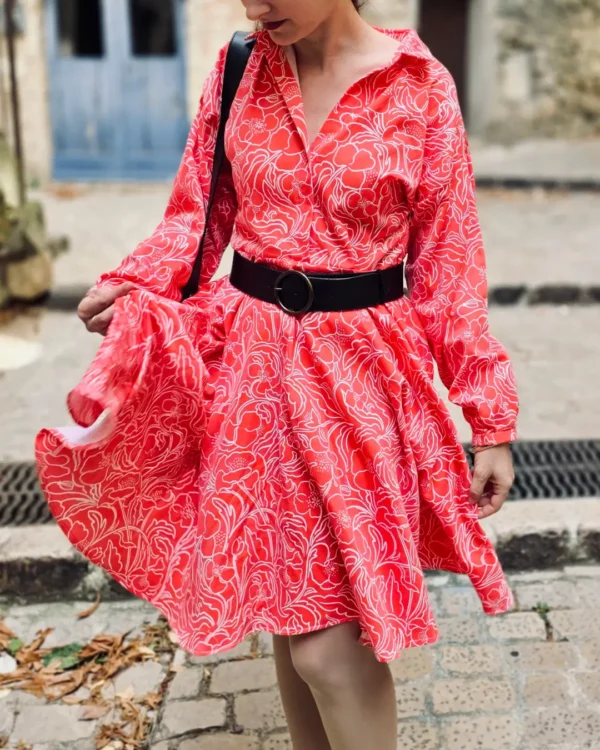 Robe chemise facile à coudre soi même