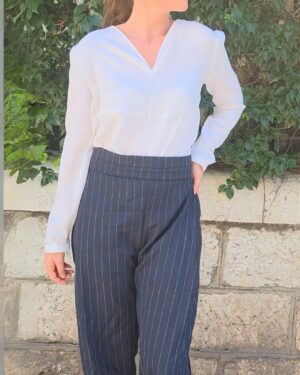 Pack couture Pantalon Matt + Blouse Nathalie – Tenue chic et confortable pour le bureau