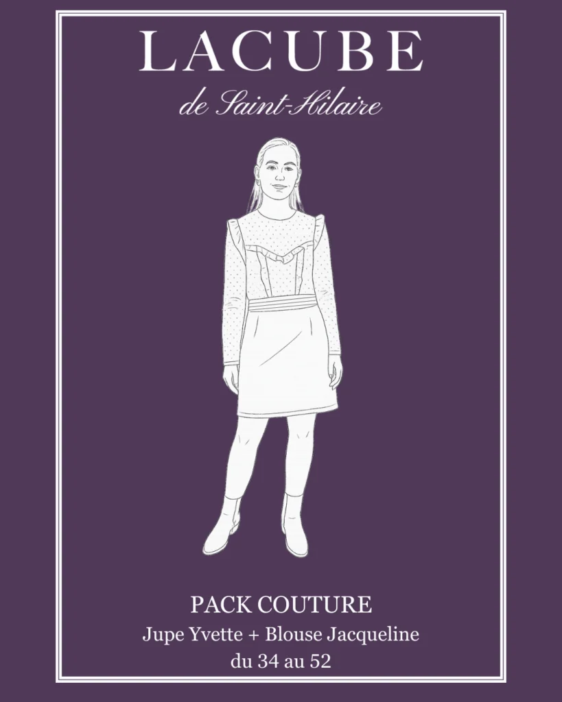 Pack de patrons de couture jupe et blouse faciles à coudre