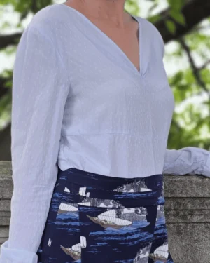 La Blouse/Robe Nathalie, romantique et facile à coudre