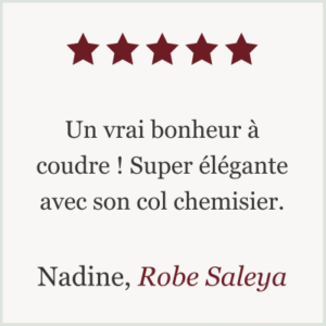 avis client patron de couture Lacube de Saint-Hilaire