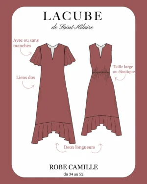 La robe Camille – Robe adaptée grossesse et post-partum
